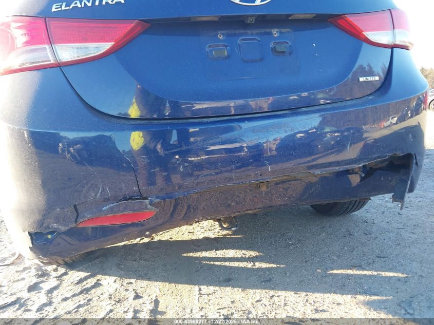 2011 Hyundai Elantra Limited VIN: 5NPDH4AE1BH040282 Lot: 43988277
