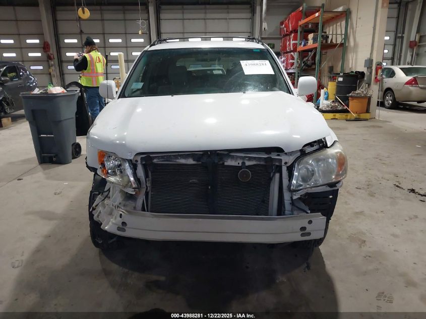 2007 Toyota Highlander V6 VIN: JTEDP21AX70137050 Lot: 43988281