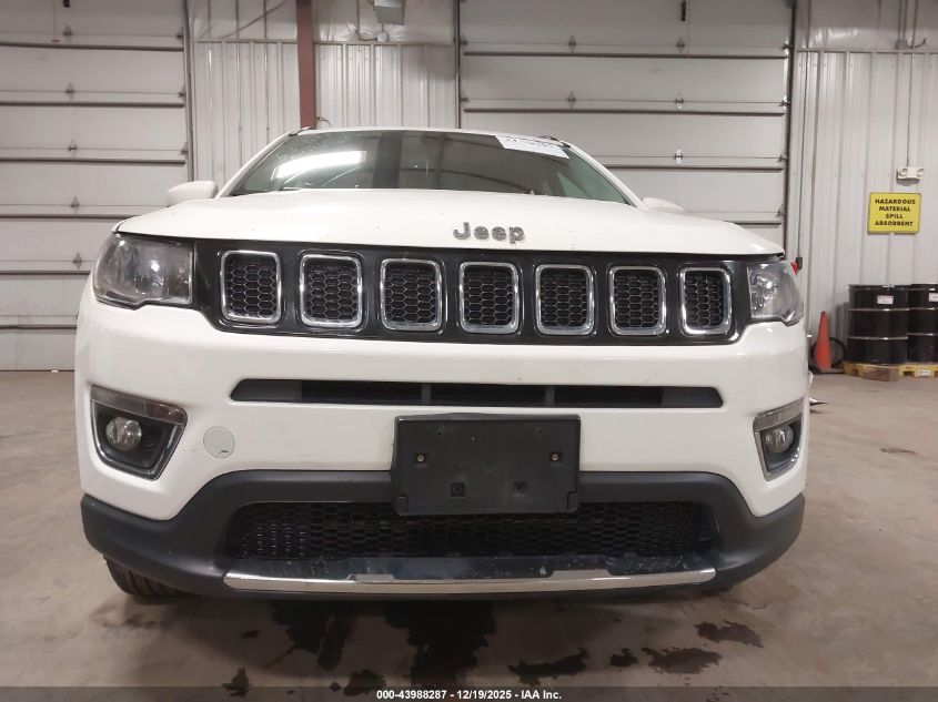 2019 Jeep Compass Limited 4X4 VIN: 3C4NJDCB5KT791154 Lot: 43988287