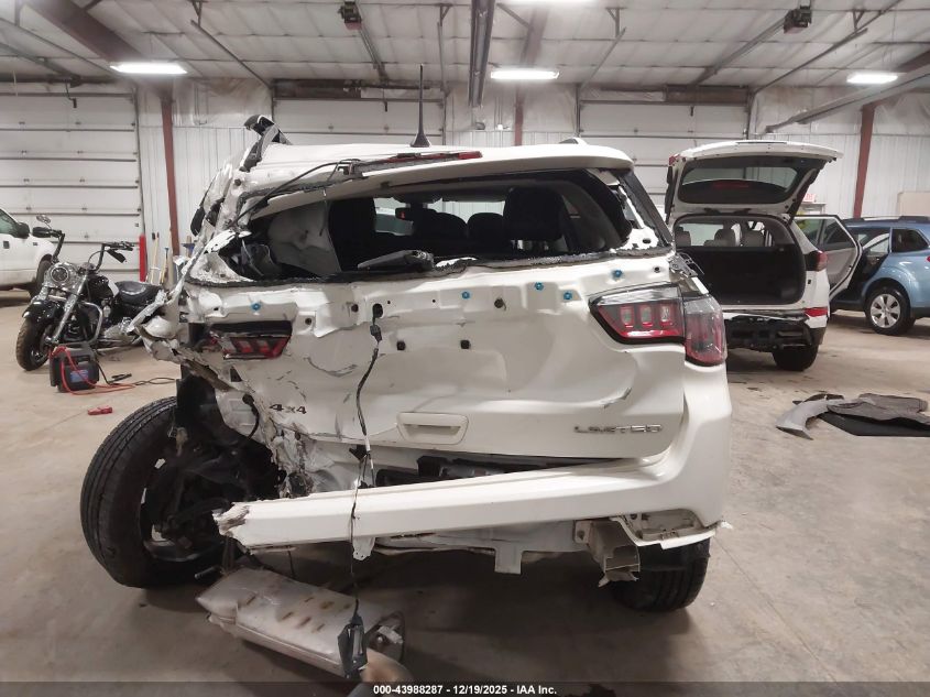 2019 Jeep Compass Limited 4X4 VIN: 3C4NJDCB5KT791154 Lot: 43988287