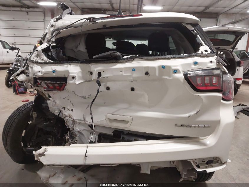 2019 Jeep Compass Limited 4X4 VIN: 3C4NJDCB5KT791154 Lot: 43988287