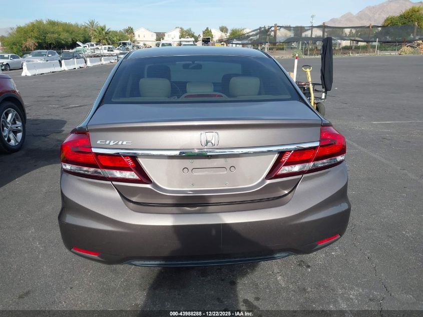 2015 Honda Civic Ex VIN: 2HGFB2F86FH518200 Lot: 43988288