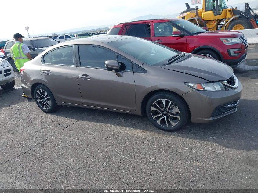 2015 Honda Civic Ex VIN: 2HGFB2F86FH518200 Lot: 43988288