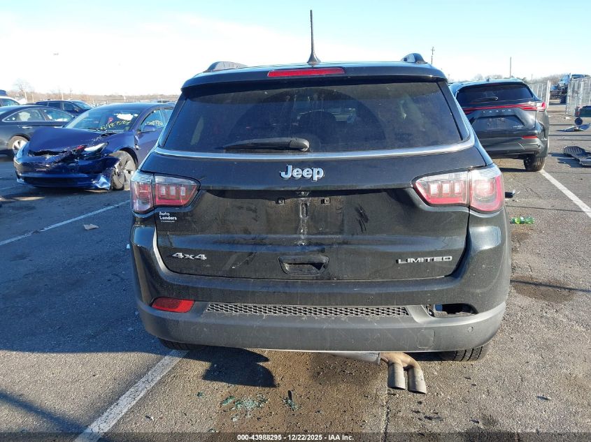 2022 Jeep Compass Limited 4X4 VIN: 3C4NJDCB9NT100731 Lot: 43988295