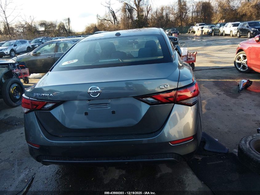 2021 Nissan Sentra Sv Xtronic Cvt VIN: 3N1AB8CV5MY258422 Lot: 43988303