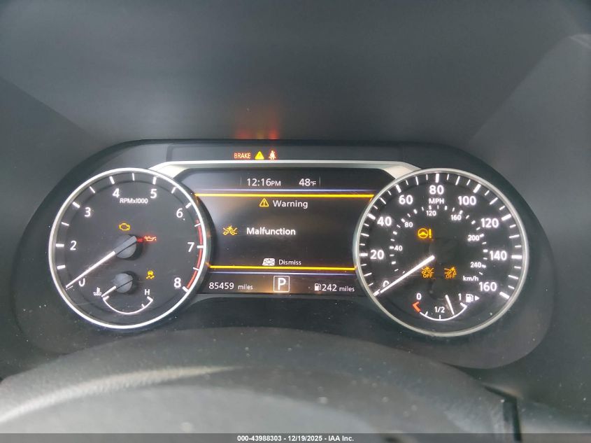 2021 Nissan Sentra Sv Xtronic Cvt VIN: 3N1AB8CV5MY258422 Lot: 43988303