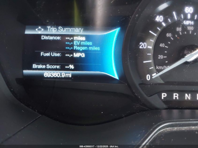 2019 Ford Fusion Hybrid Se VIN: 3FA6P0LU4KR129727 Lot: 43988317