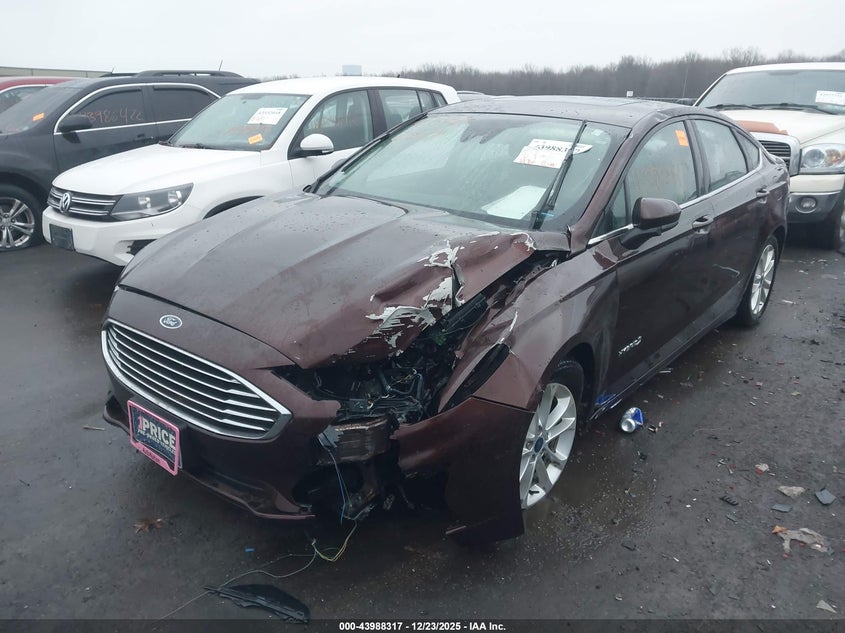 2019 Ford Fusion Hybrid Se