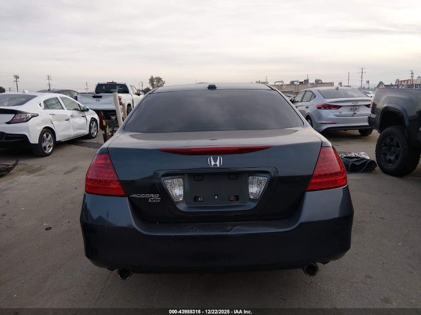 2006 Honda Accord 3.0 Ex VIN: 1HGCM66546A011613 Lot: 43988316