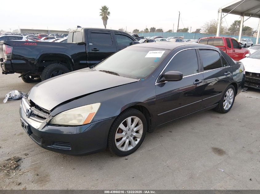 2006 Honda Accord 3.0 Ex VIN: 1HGCM66546A011613 Lot: 43988316