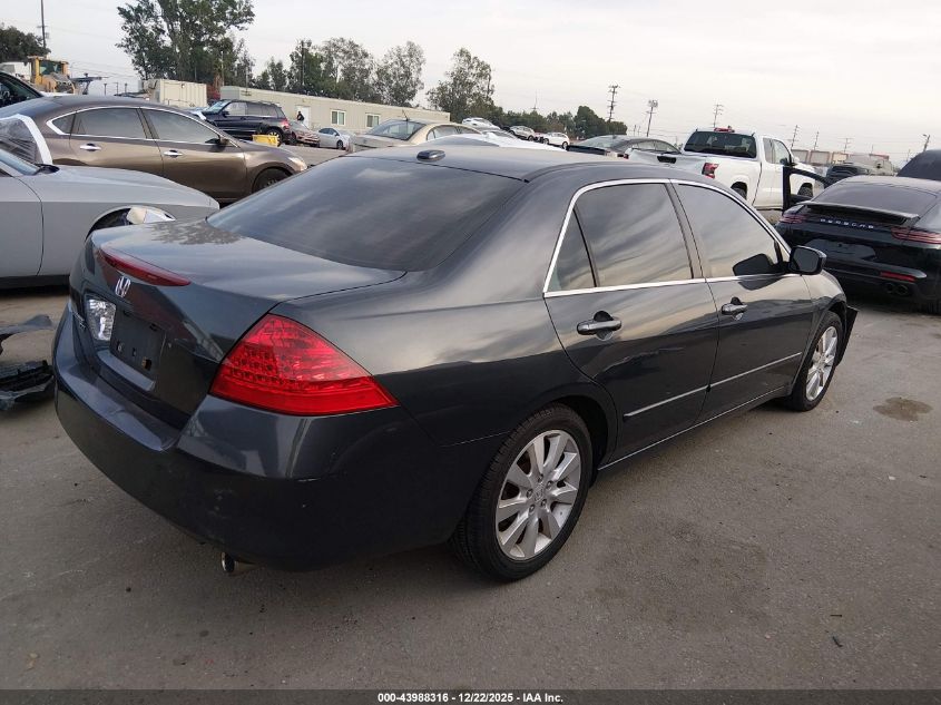 2006 Honda Accord 3.0 Ex VIN: 1HGCM66546A011613 Lot: 43988316