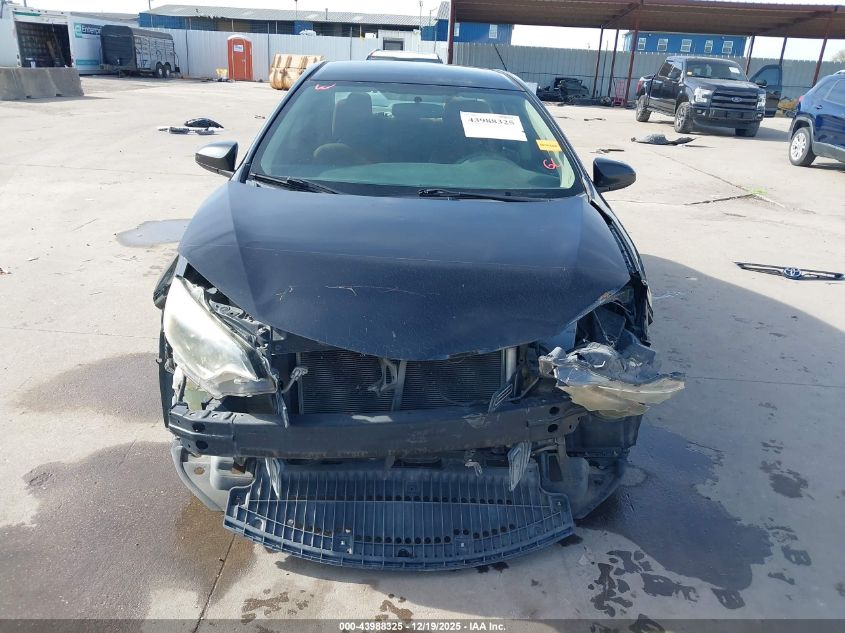 2015 Toyota Corolla Le VIN: 5YFBURHE6FP325218 Lot: 43988325