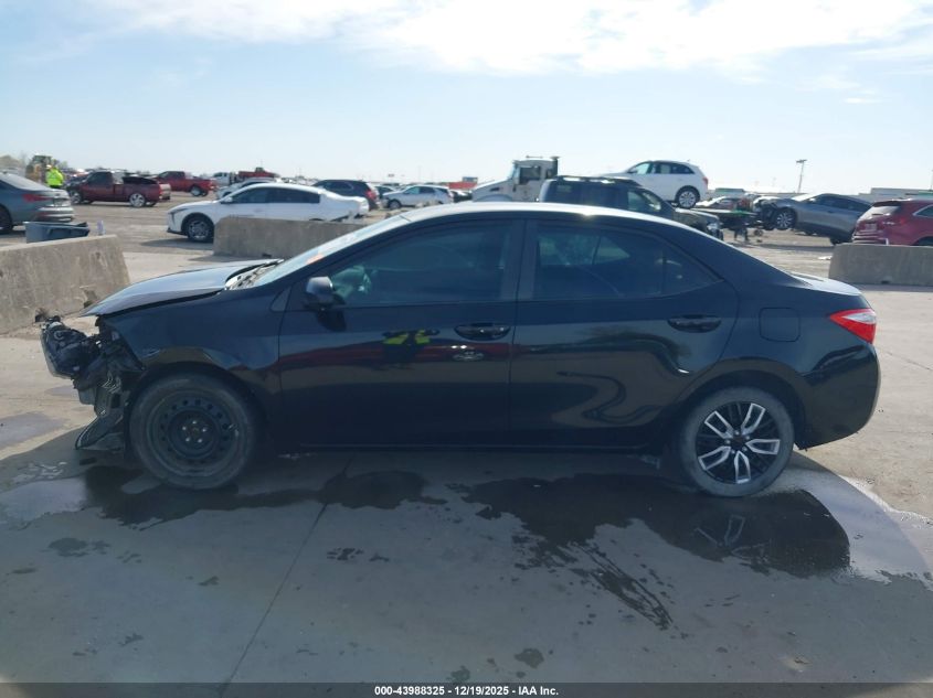 2015 Toyota Corolla Le VIN: 5YFBURHE6FP325218 Lot: 43988325