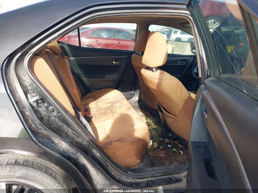 2015 Toyota Corolla Le VIN: 5YFBURHE6FP325218 Lot: 43988325