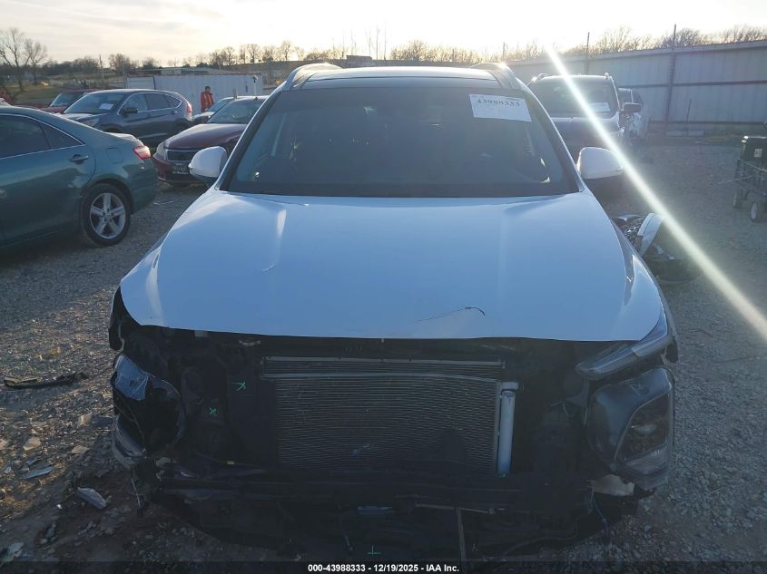 2020 Hyundai Santa Fe Sel VIN: 5NMS33ADXLH286401 Lot: 43988333