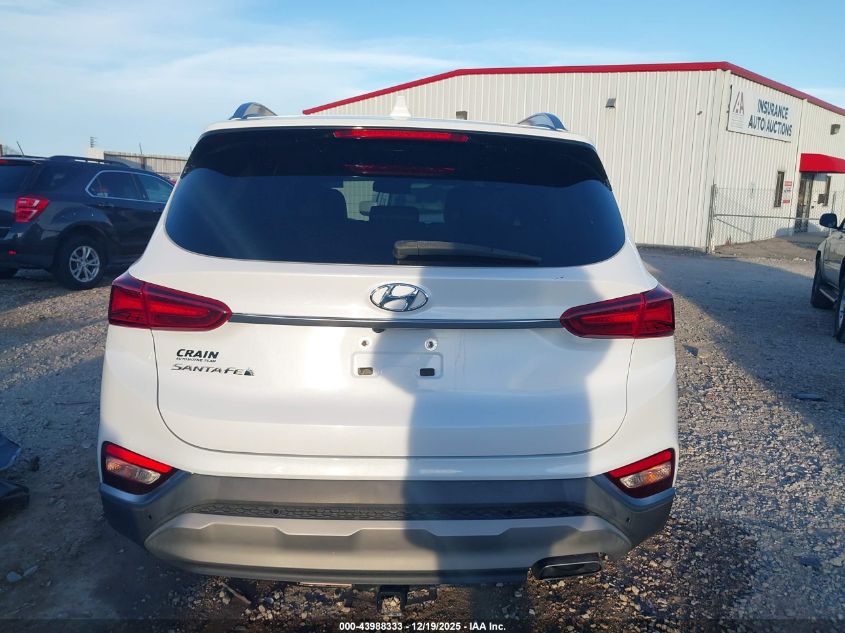 2020 Hyundai Santa Fe Sel VIN: 5NMS33ADXLH286401 Lot: 43988333