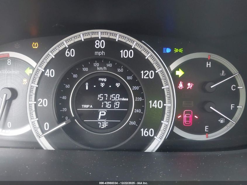 2016 Honda Accord Ex-L V-6 VIN: 1HGCR3F81GA033189 Lot: 43988334