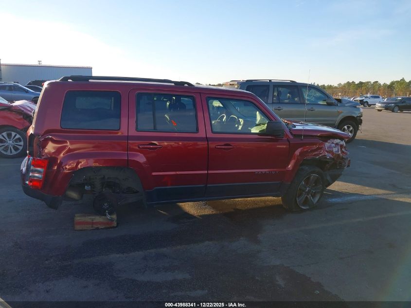 2014 Jeep Patriot High Altitude VIN: 1C4NJPFAXED674880 Lot: 43988341