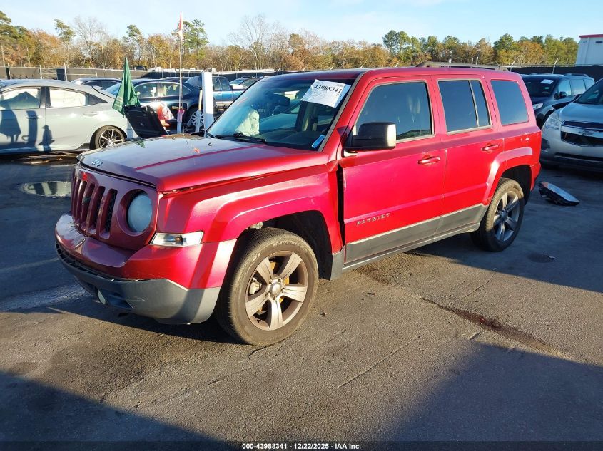 2014 Jeep Patriot High Altitude VIN: 1C4NJPFAXED674880 Lot: 43988341