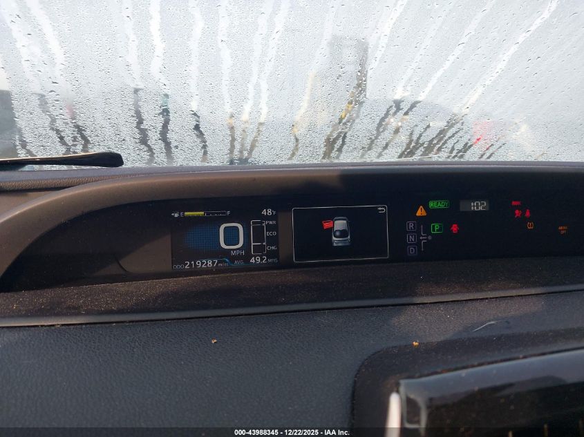 2016 Toyota Prius Three VIN: JTDKARFU3G3005352 Lot: 43988345