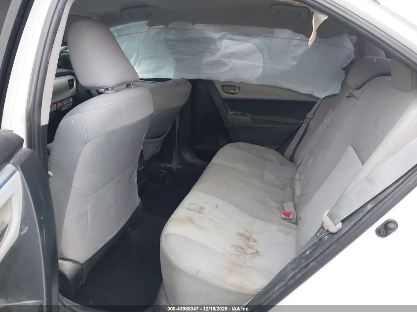 2016 Toyota Corolla Le VIN: 5YFBURHE6GP386781 Lot: 43988347