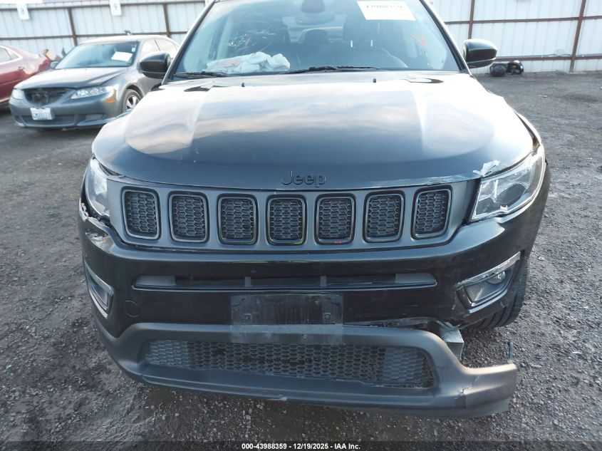 2021 Jeep Compass Altitude 4X4 VIN: 3C4NJDBB5MT584591 Lot: 43988359