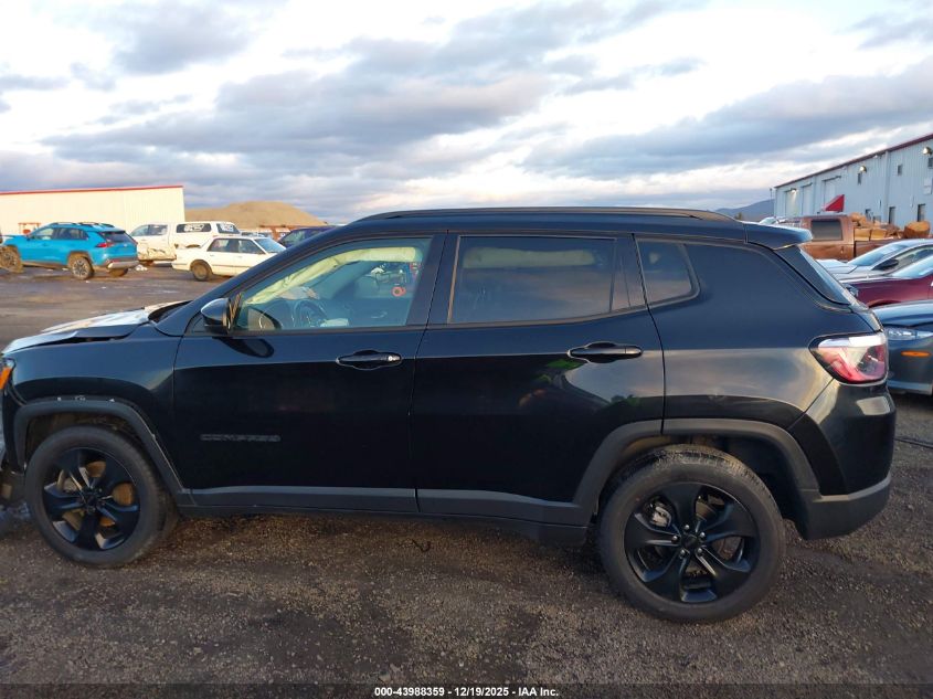 2021 Jeep Compass Altitude 4X4 VIN: 3C4NJDBB5MT584591 Lot: 43988359