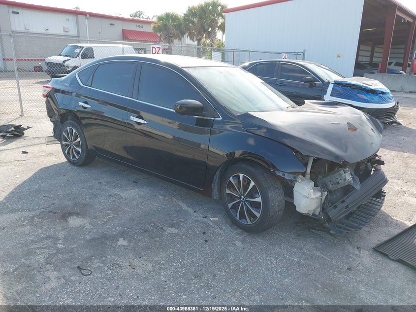 3N1AB7AP1FY213480 2015 Nissan Sentra Sv auction photo 1