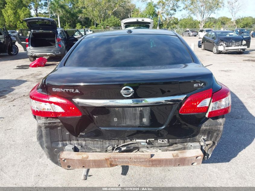 2015 Nissan Sentra Sv VIN: 3N1AB7AP1FY213480 Lot: 43988381