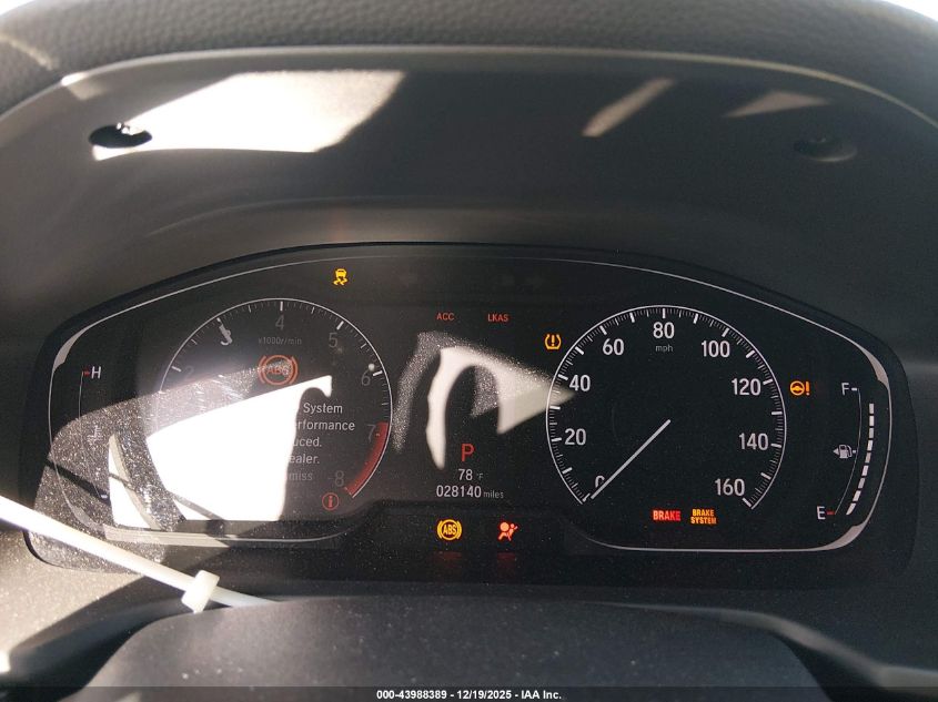 2019 Honda Accord Sport 2.0T VIN: 1HGCV2F38KA034276 Lot: 43988389