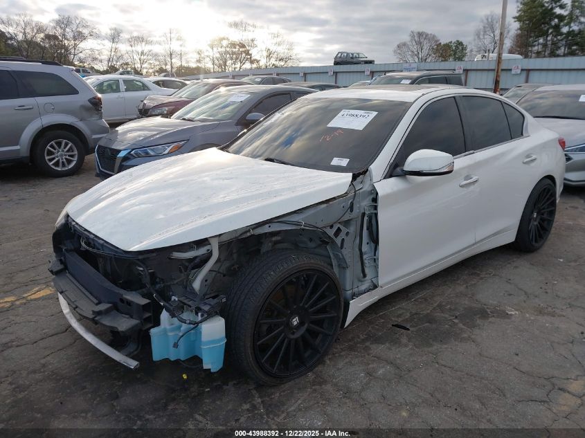 2014 Infiniti Q50 Premium VIN: JN1BV7AP7EM690704 Lot: 43988392