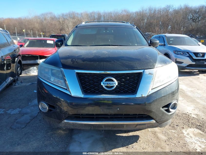 2016 Nissan Pathfinder Sl VIN: 5N1AR2MN4GC605901 Lot: 43988394