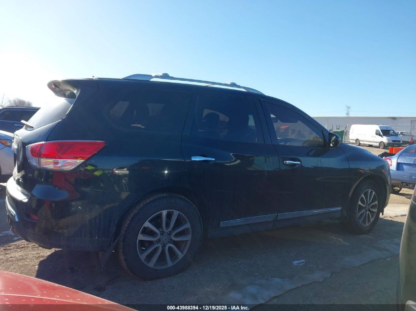 2016 Nissan Pathfinder Sl VIN: 5N1AR2MN4GC605901 Lot: 43988394