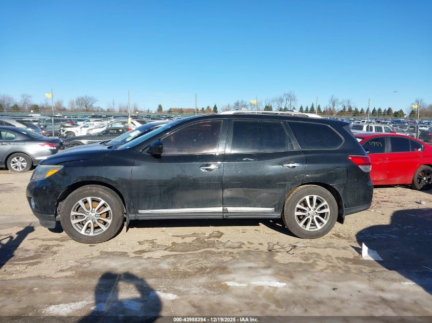 2016 Nissan Pathfinder Sl VIN: 5N1AR2MN4GC605901 Lot: 43988394