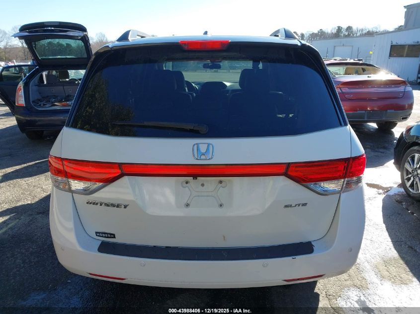 2014 Honda Odyssey Touring/Touring Elite VIN: 5FNRL5H97EB078864 Lot: 43988406