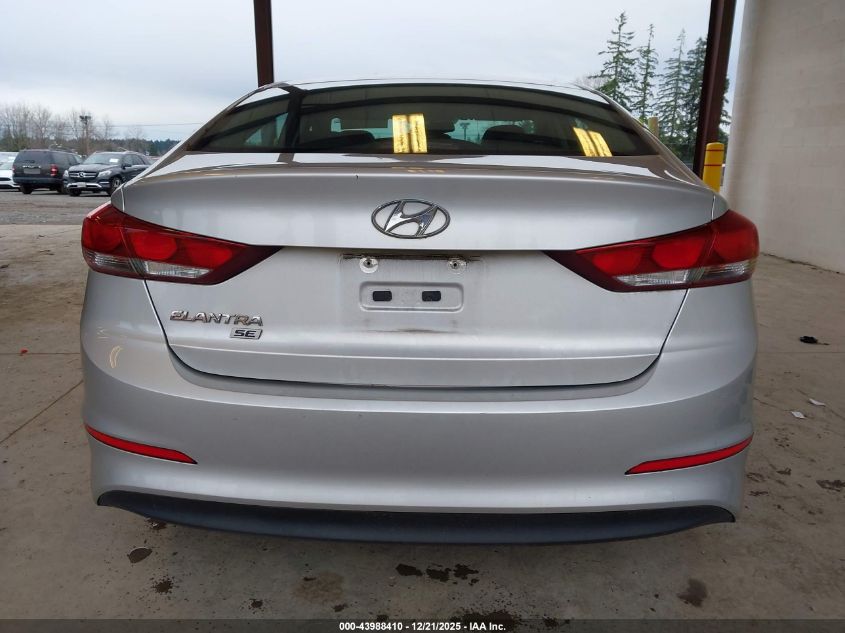 2018 Hyundai Elantra Se VIN: 5NPD74LF7JH316472 Lot: 43988410