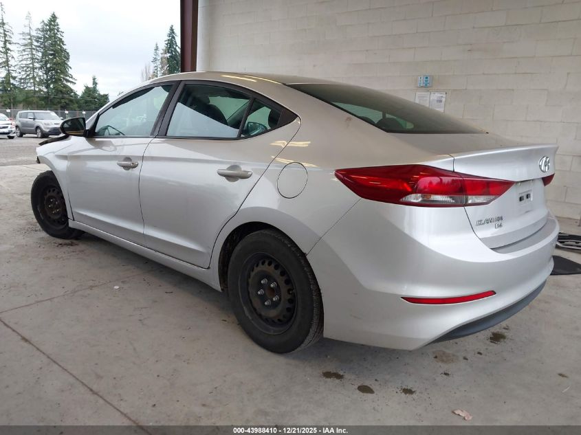 2018 Hyundai Elantra Se VIN: 5NPD74LF7JH316472 Lot: 43988410