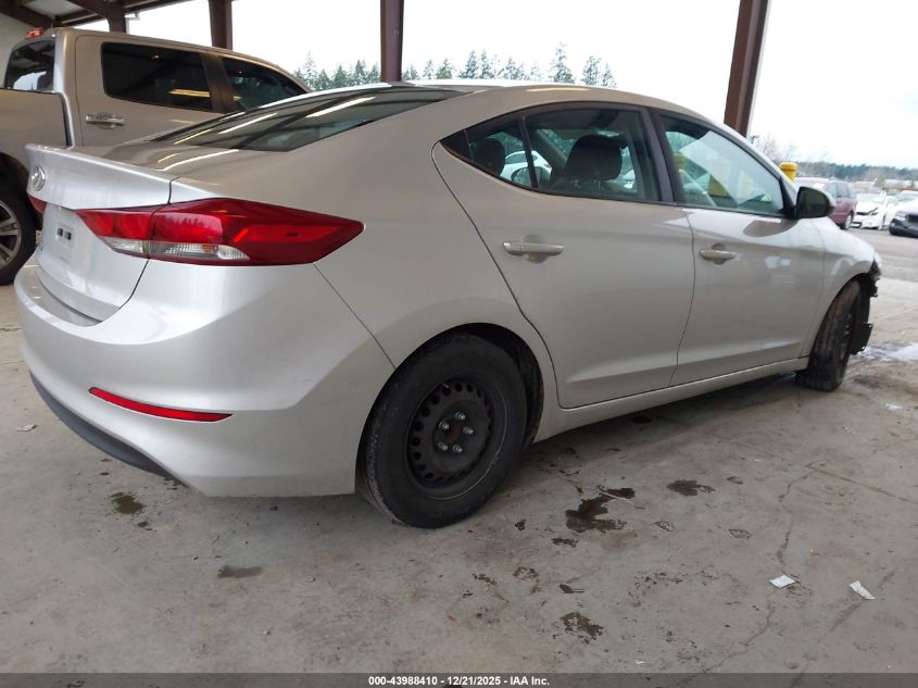 2018 Hyundai Elantra Se VIN: 5NPD74LF7JH316472 Lot: 43988410