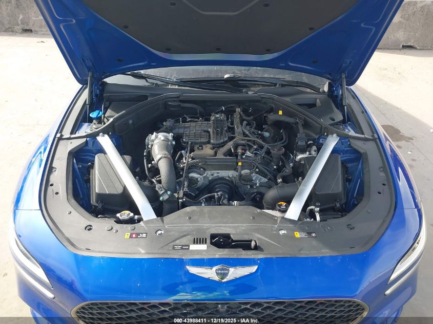 2022 Genesis G70 3.3T Rwd VIN: KMTG54TE0NU085650 Lot: 43988411