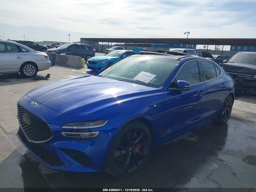 2022 Genesis G70 3.3T Rwd