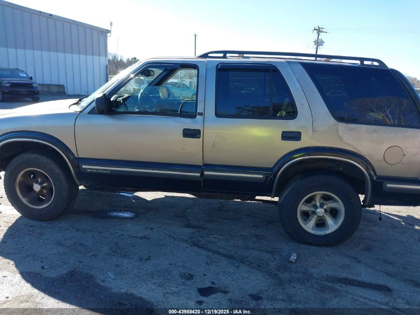 1999 Chevrolet Blazer Lt VIN: 1GNCS13W1X2176025 Lot: 43988420