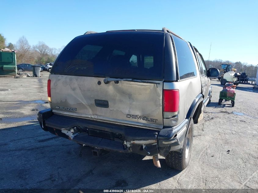 1999 Chevrolet Blazer Lt VIN: 1GNCS13W1X2176025 Lot: 43988420