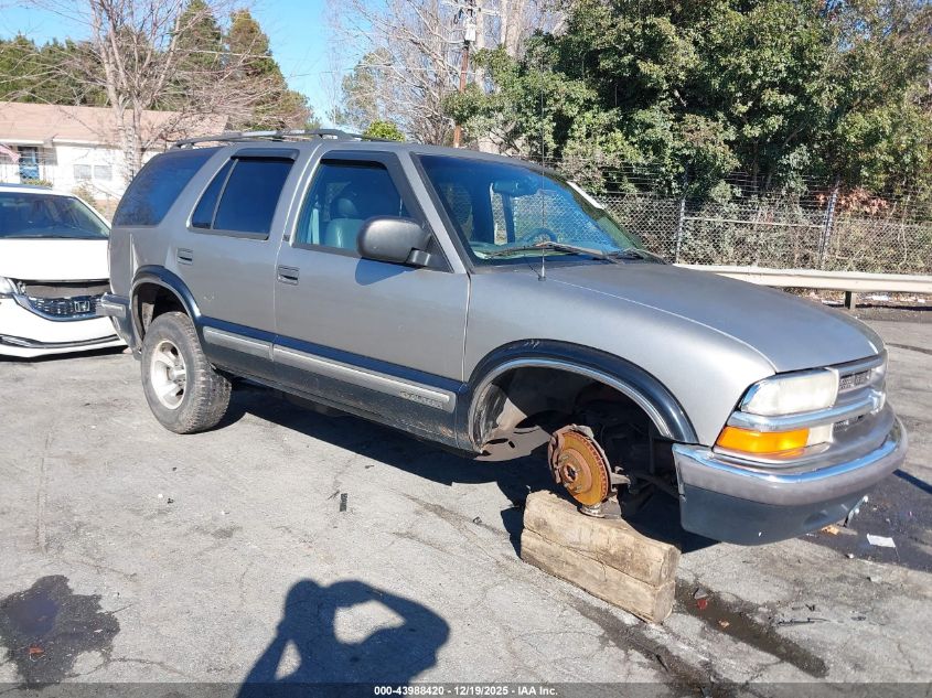 1999 Chevrolet Blazer Lt VIN: 1GNCS13W1X2176025 Lot: 43988420