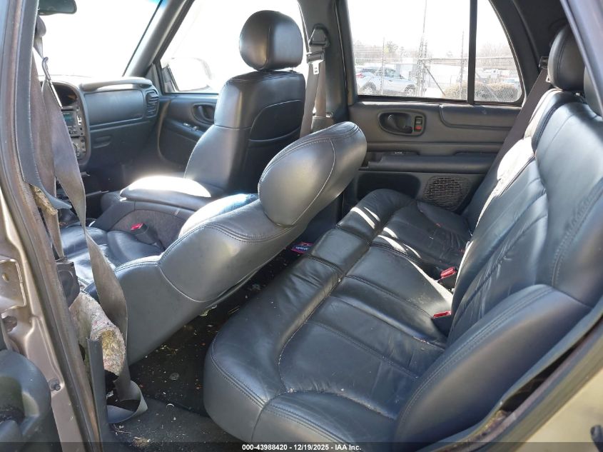 1999 Chevrolet Blazer Lt VIN: 1GNCS13W1X2176025 Lot: 43988420