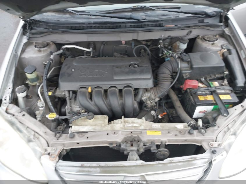 2003 Toyota Corolla Ce VIN: 1NXBR32E43Z047386 Lot: 43988422