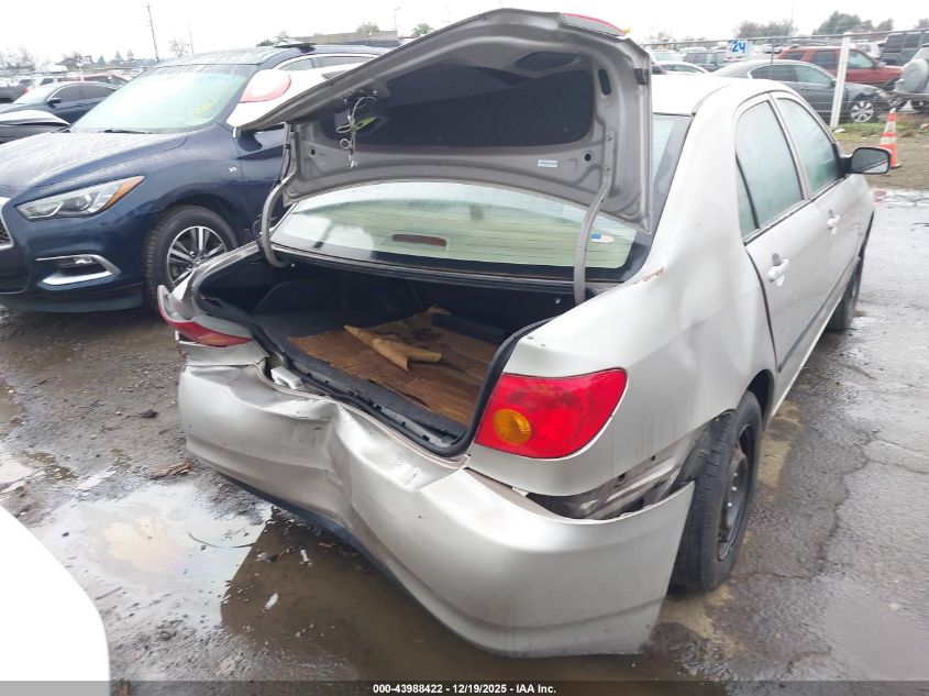2003 Toyota Corolla Ce VIN: 1NXBR32E43Z047386 Lot: 43988422