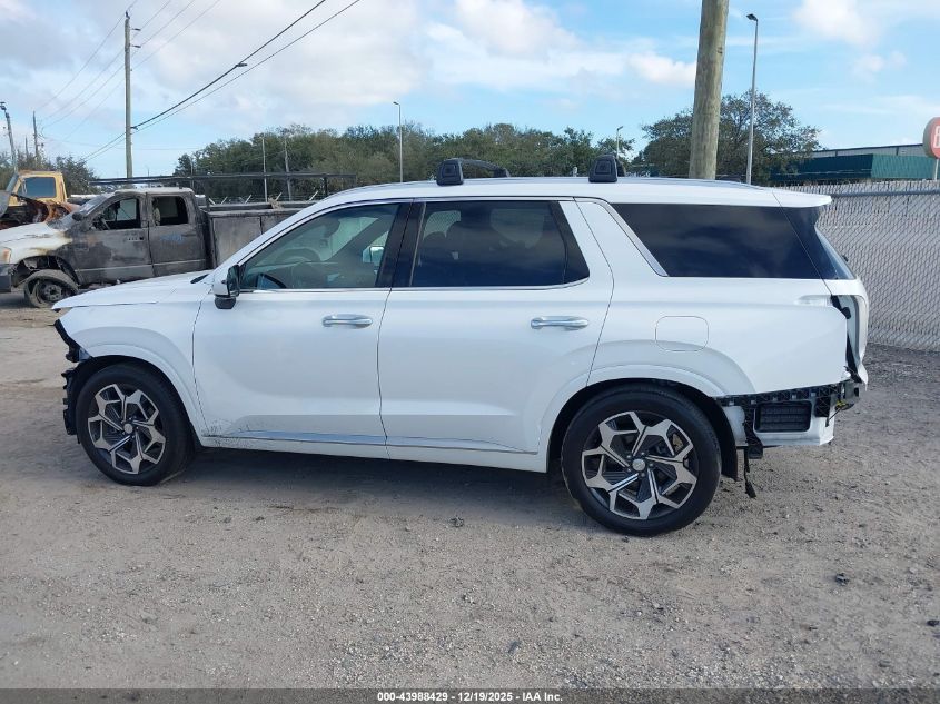 2021 Hyundai Palisade Calligraphy VIN: KM8R74HE5MU262729 Lot: 43988429