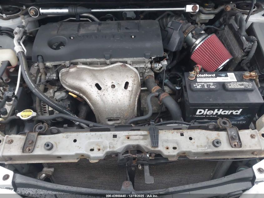 2009 Toyota Matrix Xrs VIN: 2T1GE40E89C001600 Lot: 43988440