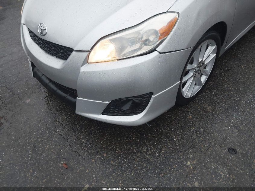 2009 Toyota Matrix Xrs VIN: 2T1GE40E89C001600 Lot: 43988440