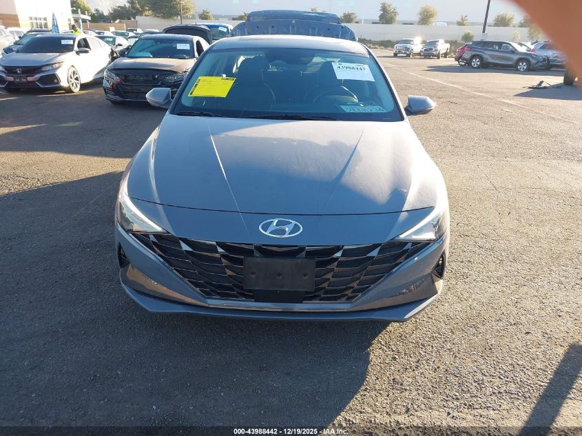 2023 Hyundai Elantra Hybrid Limited VIN: KMHLN4AJ0PU046861 Lot: 43988442